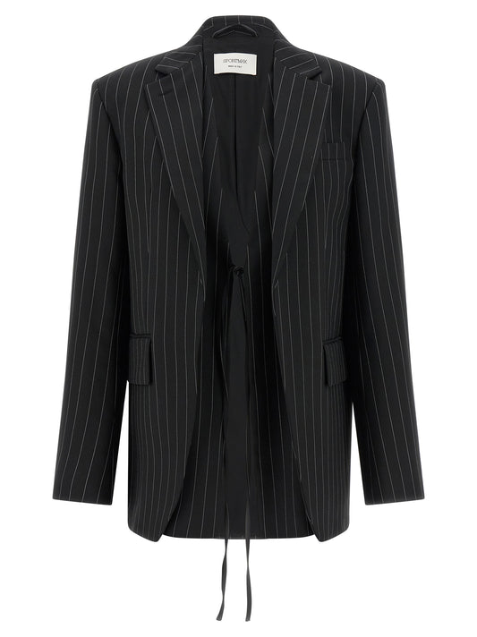 Sportmax SPXDivina Blazer Jacket - Tailored Pinstripe