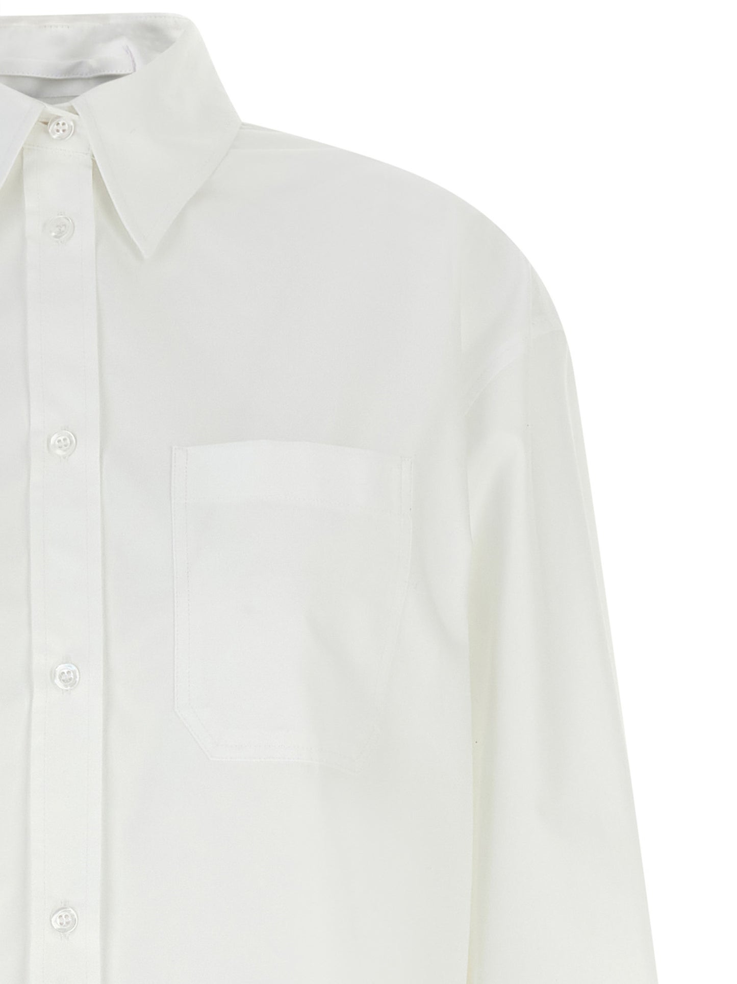 Sportmax Spxnespola Shirt — Oversized White Shirt