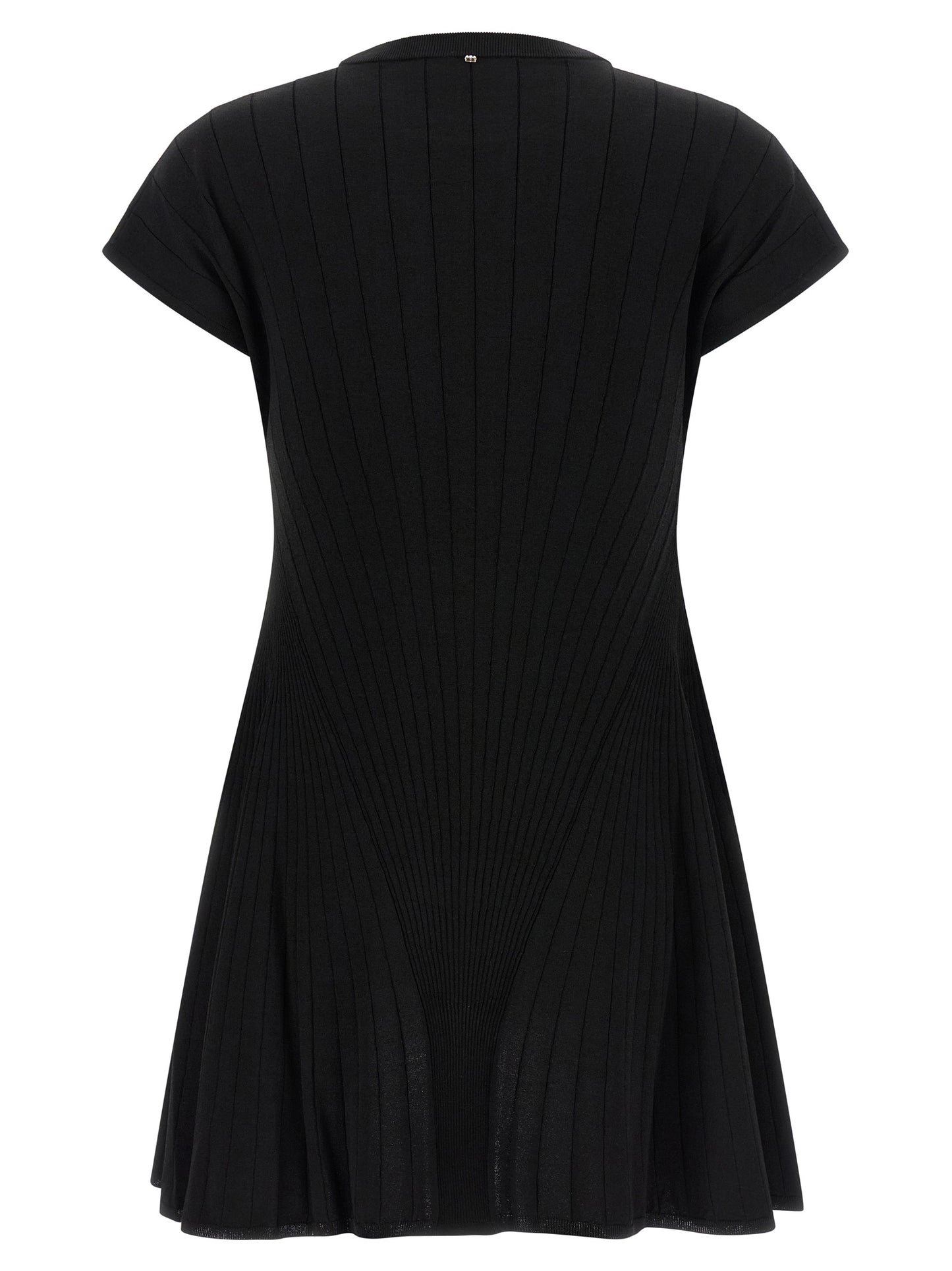 Sportmax Spxere Dress — Black Hourglass Knit Dress