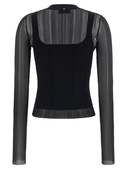 Sportmax Spxbuono Sweater - Black Knitwear, Slim Fit