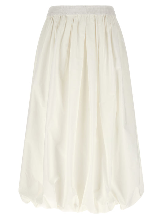 Weekend Max Mara Wkinuvole Midi Skirt — White, From €250
