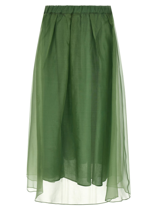 Weekend Max Mara Skirts — Wkdvisino Silk Midi Skirt