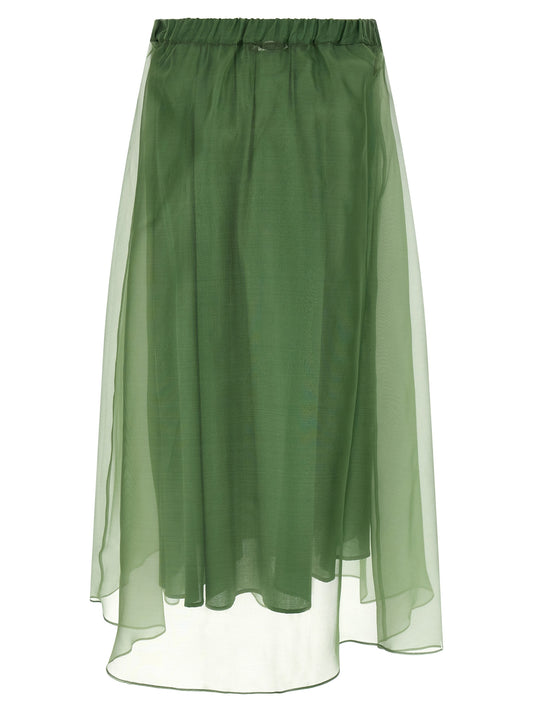 Weekend Max Mara Skirts — Wkdvisino Silk Midi Skirt
