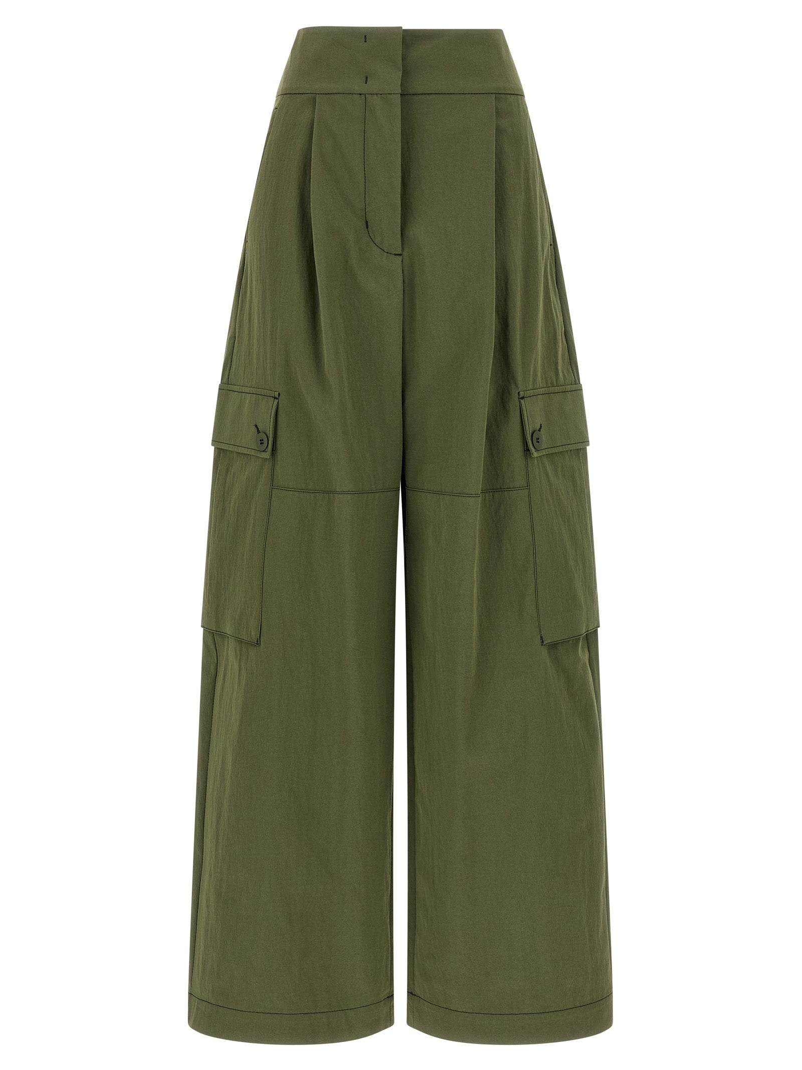 Weekend Max Mara Wkdaquila Trousers — Wide Leg Cargo