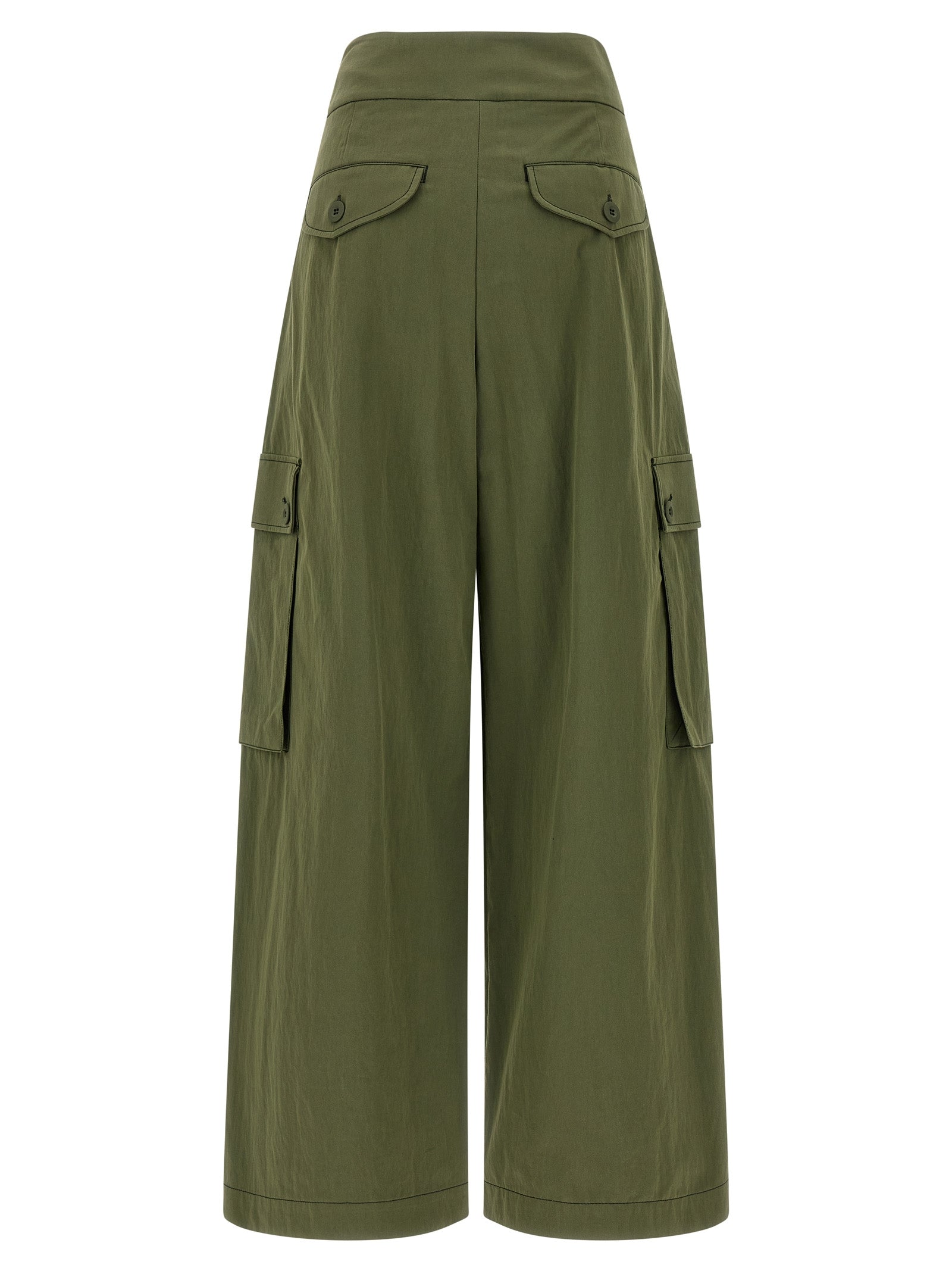 Weekend Max Mara Wkdaquila Trousers — Wide Leg Cargo