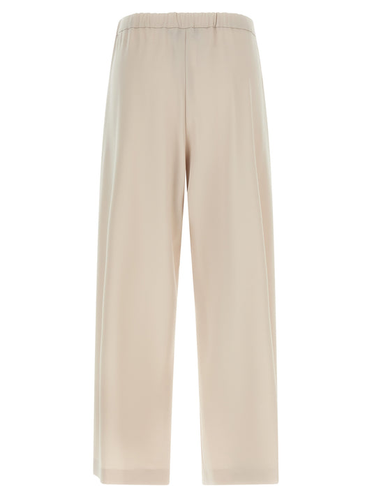 Max Mara 'S Smmargenta Joggers - Beige Wool Trousers