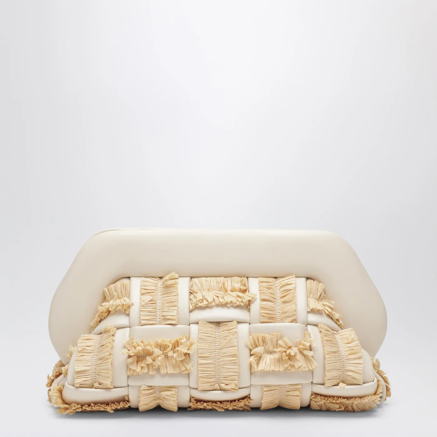 THEMOIRè Tia butter raffia clutch – Handbag (32x18x15cm)