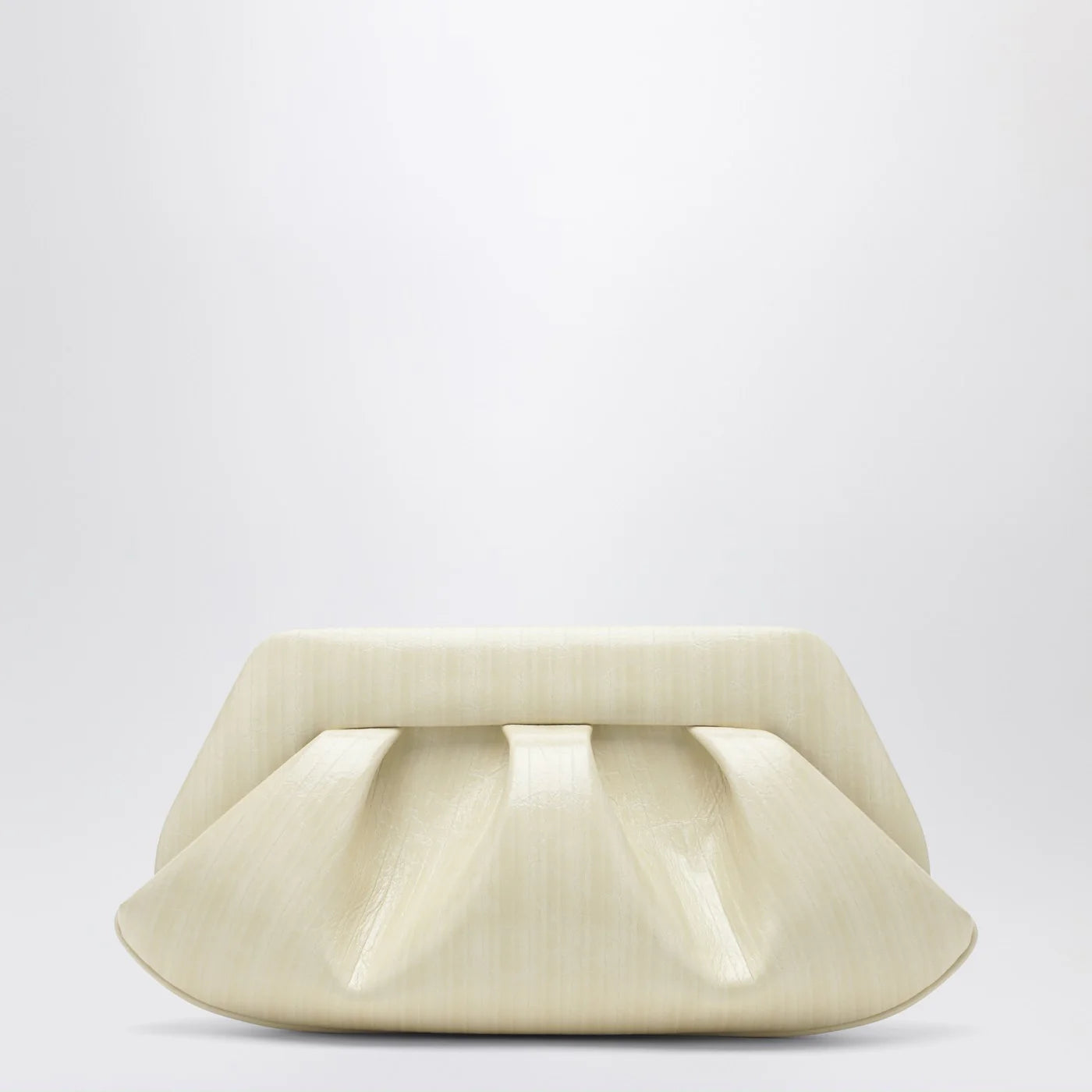 THEMOIRè Emera clutch in light beige