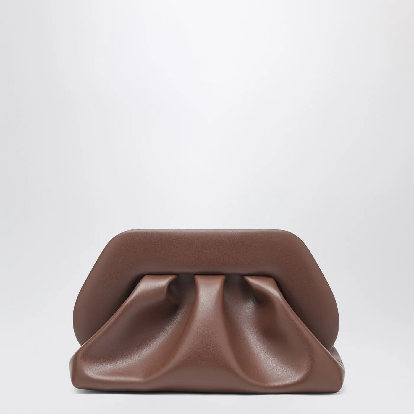 THEMOIRè Tia clutch in brown