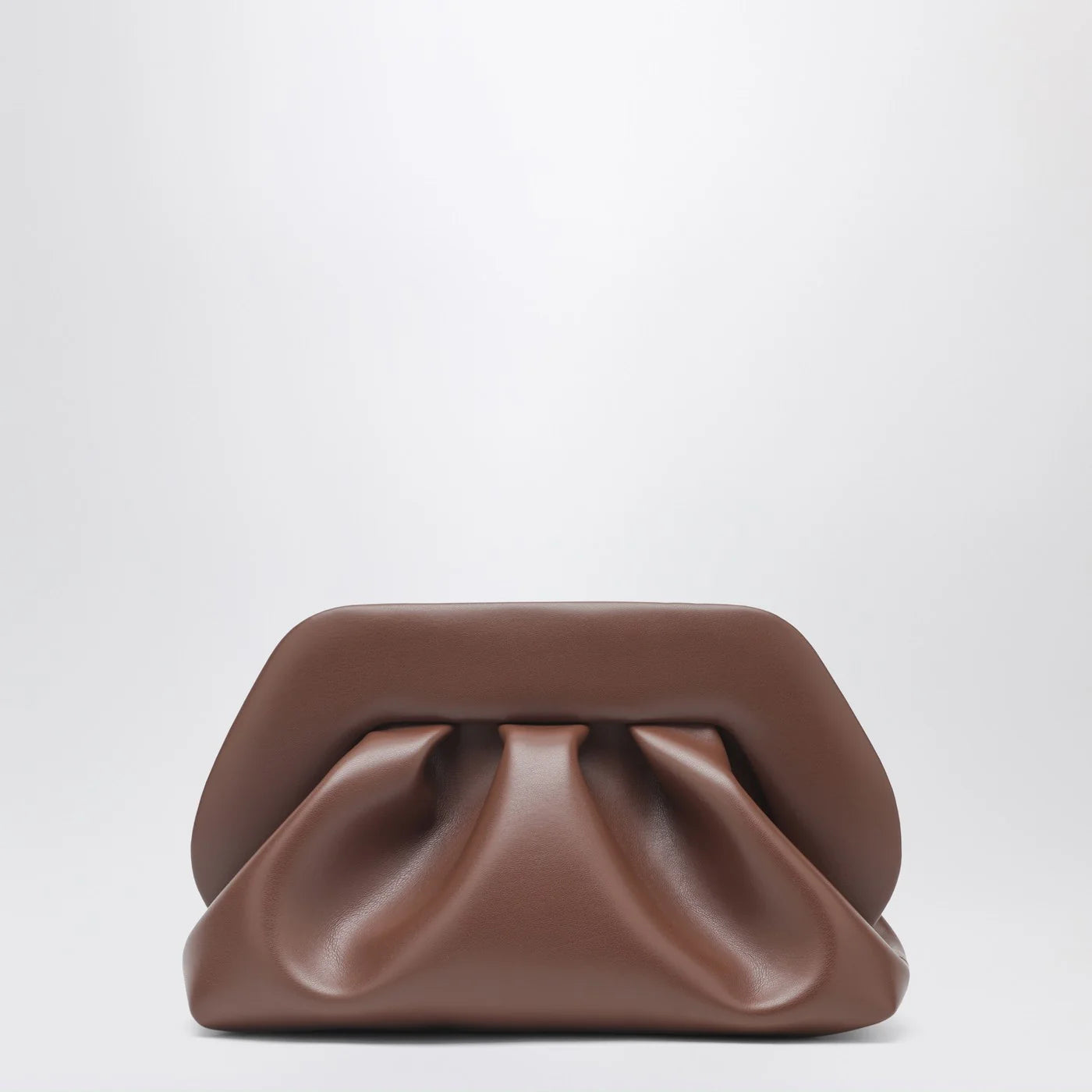 THEMOIRè Tia clutch in brown