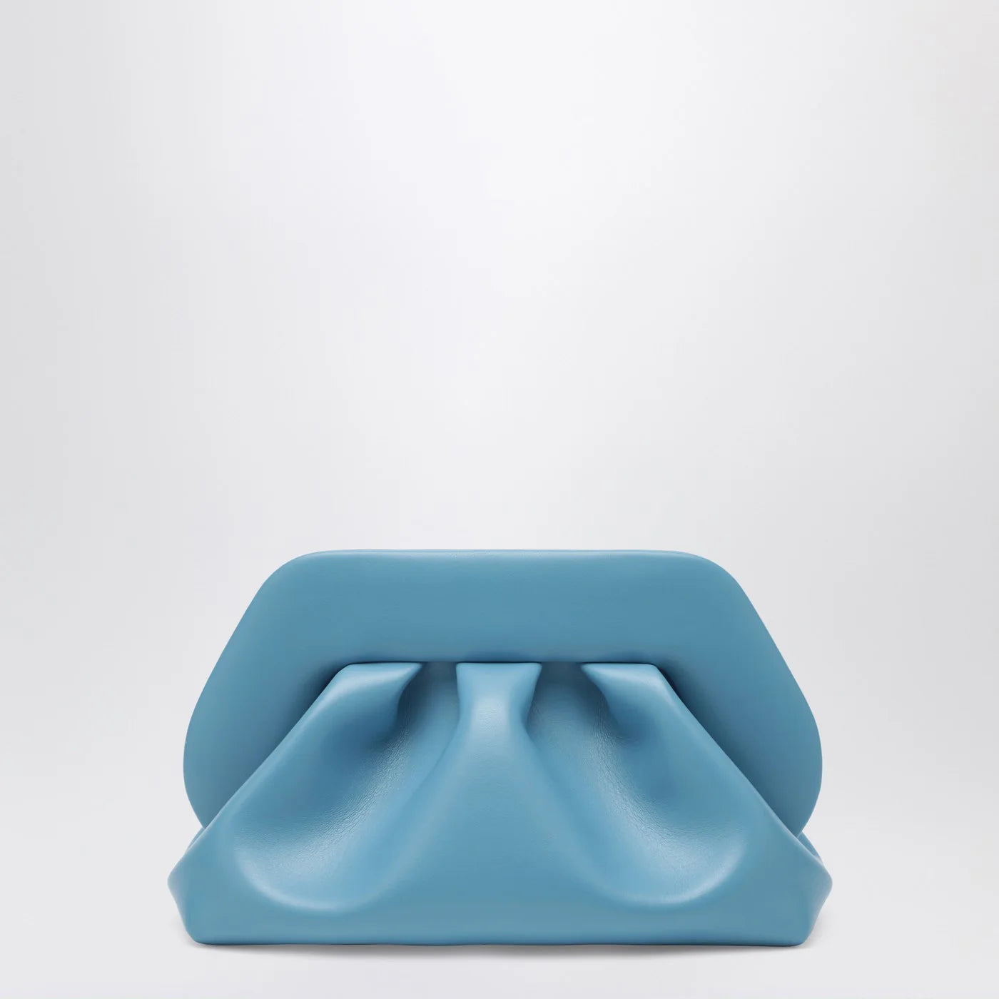 THEMOIRè Tia clutch in cerulean blue