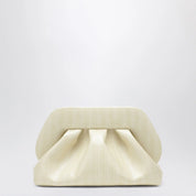 THEMOIRè Tia Light Beige Clutch Handbag — Elegant Everyday