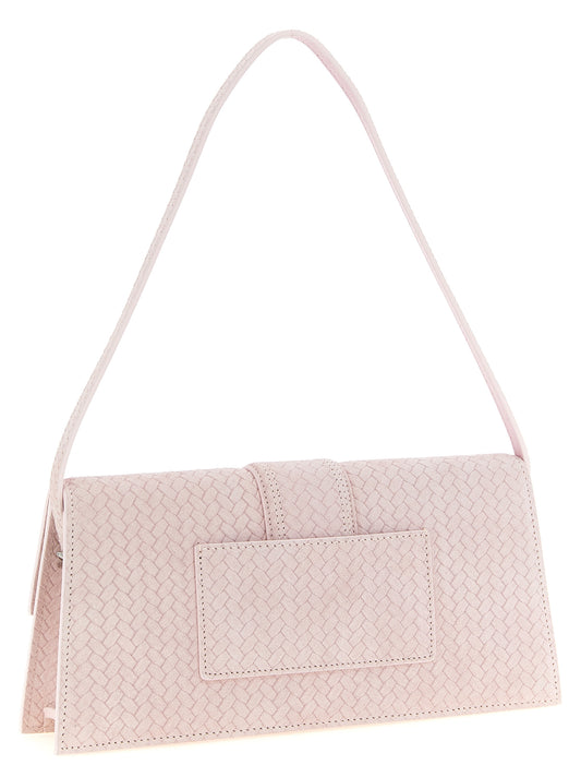 Jacquemus Le Bambino Long Shoulder Bag — Pink Leather