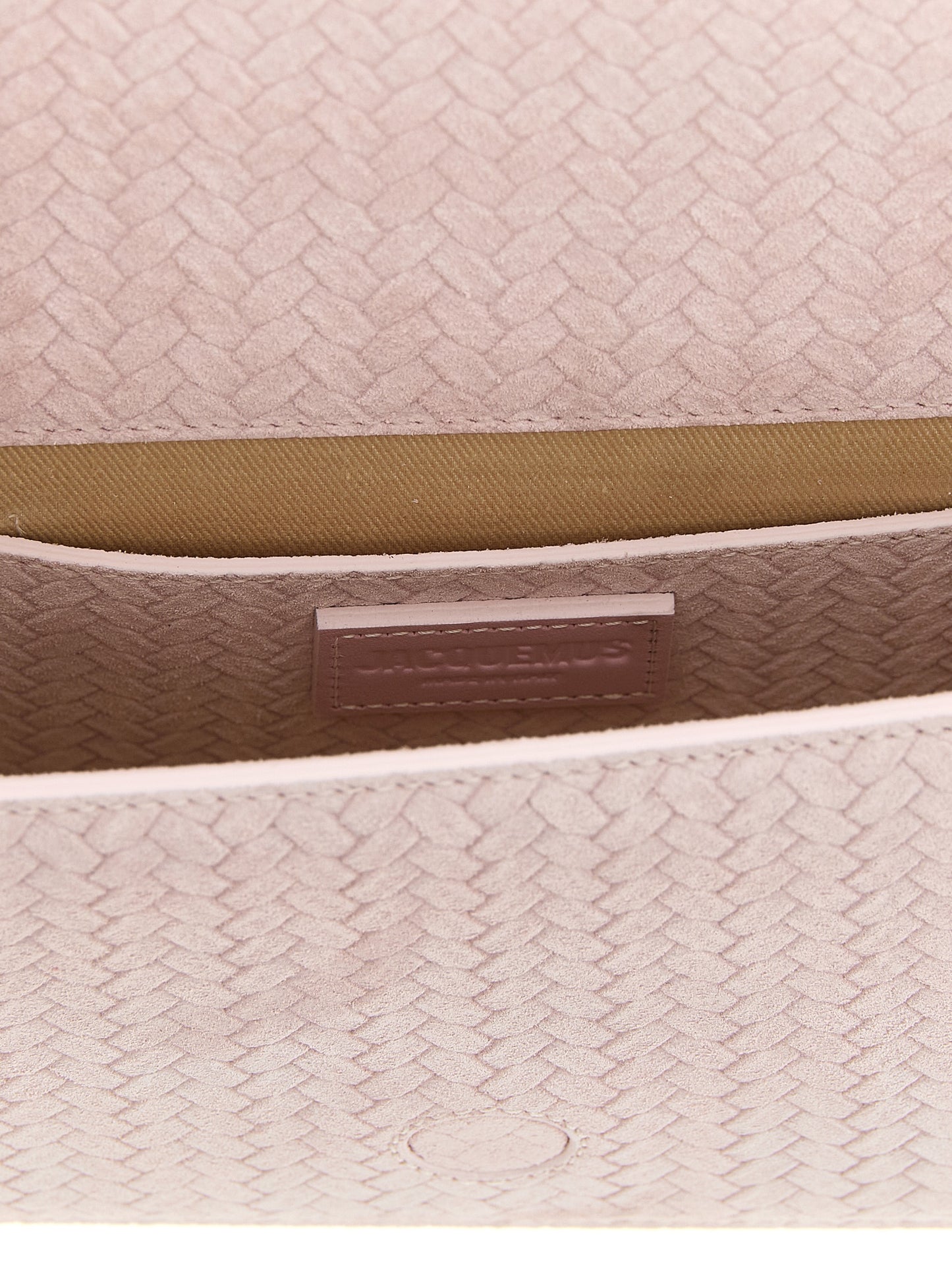 Jacquemus Le Bambino Long Shoulder Bag — Pink Leather