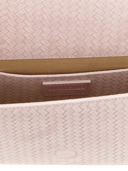 Jacquemus Le Bambino Long Shoulder Bag — Pink Leather