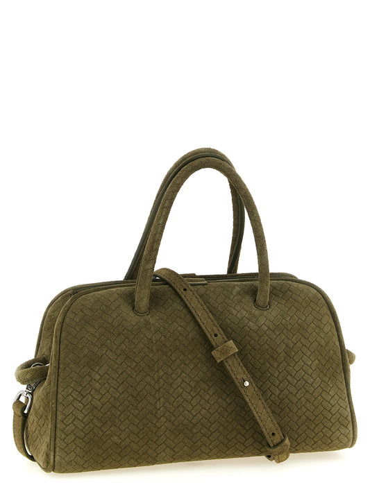 Jacquemus Le Petit Turismo Handbag - Green Suede