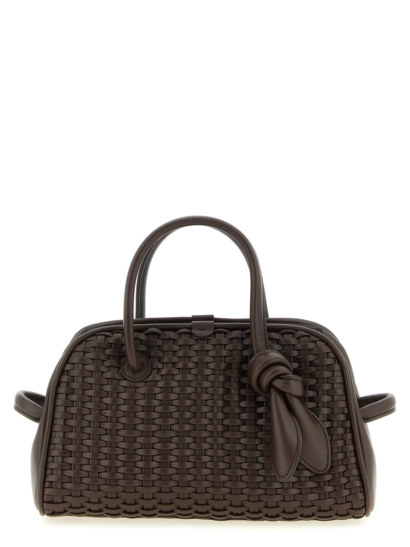 Jacquemus Le Petit Turismo Handbag — Brown Suede