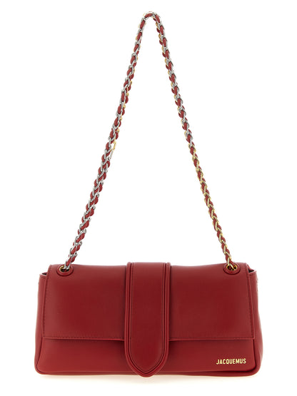 Jacquemus Le Bambino Chaîne Shoulder Bag — Red