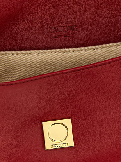Jacquemus Le Bambino Chaîne Shoulder Bag — Red