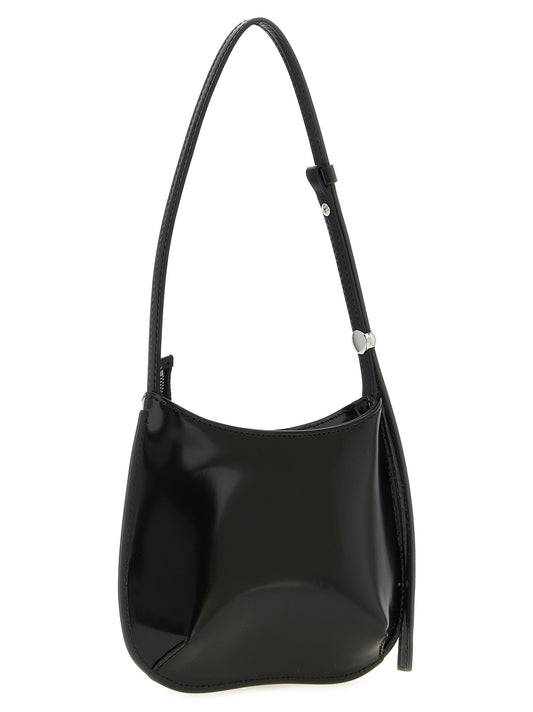 Jacquemus Le Petit Bisou Shoulder Bag — Black, €690