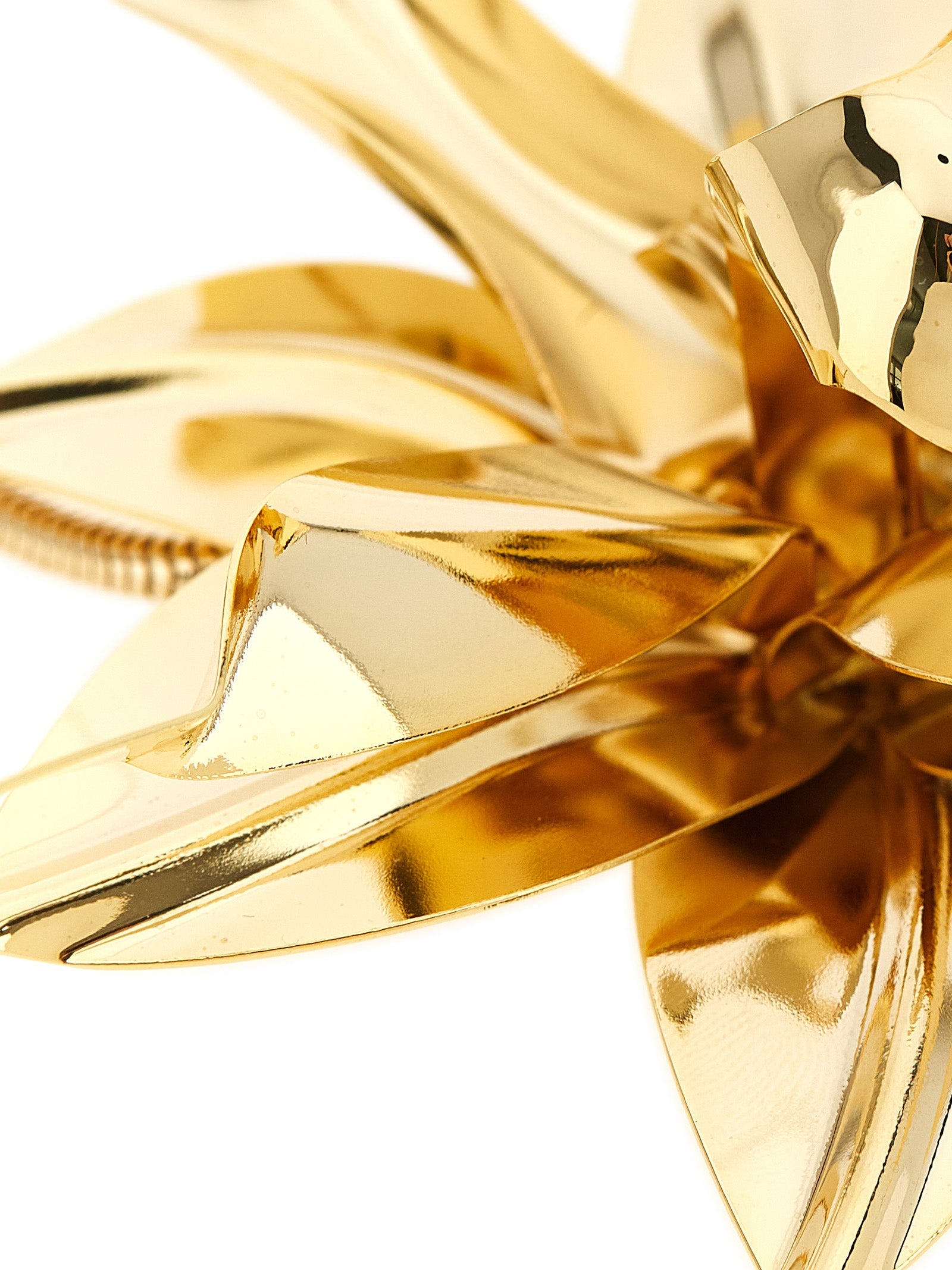 Paco Rabanne Flower Pendant Necklace — Gold Jewellery