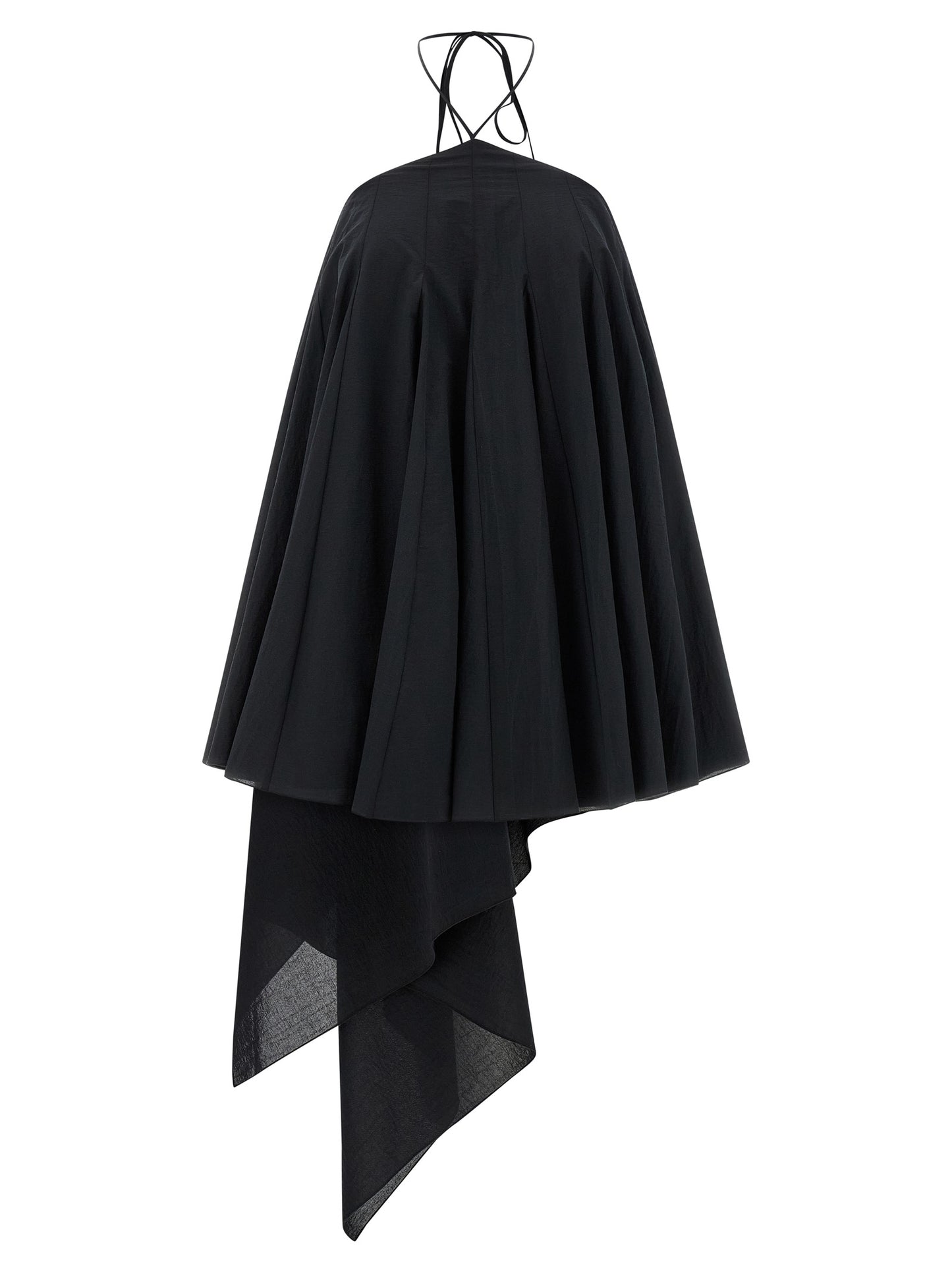 Jacquemus La Robe Triangle Courte Dress — Black Mini