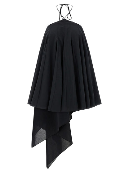 Jacquemus La Robe Triangle Courte Dress — Black Mini