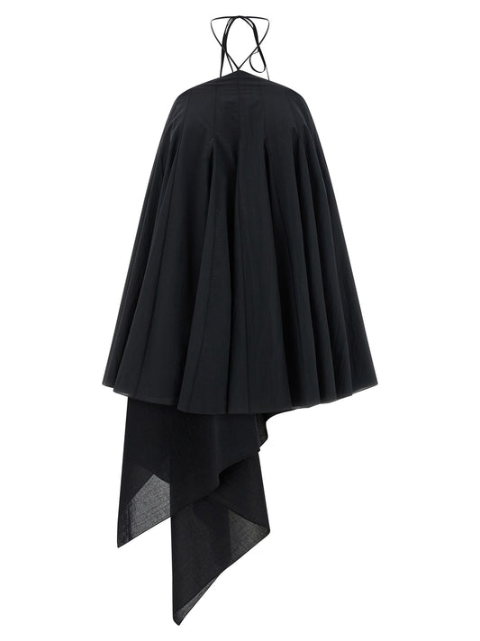 Jacquemus La Robe Triangle Courte Dress — Black Mini