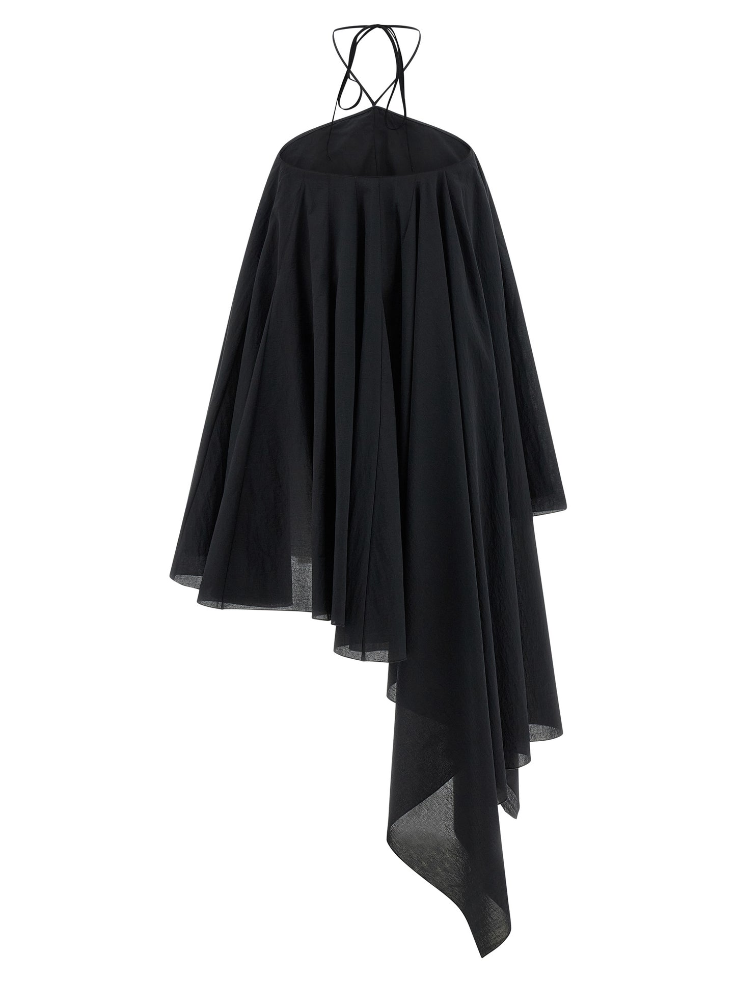 Jacquemus La Robe Triangle Courte Dress — Black Mini