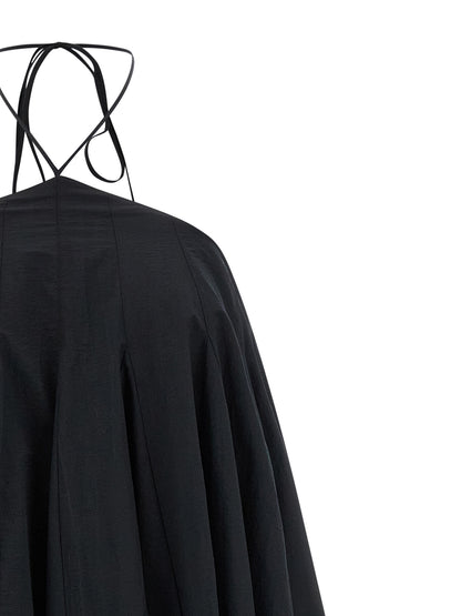 Jacquemus La Robe Triangle Courte Dress — Black Mini