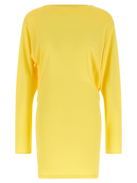 Jacquemus La Robe Mistral Dress — Yellow Mini Dress