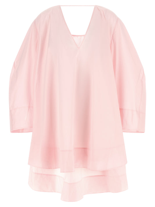 Jacquemus La Robe Paysan Dress — Pink Mini Dress (Oversized)