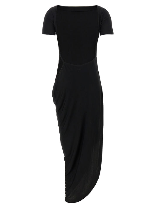 Jacquemus La Robe Sole Dress — Black Jersey Dress