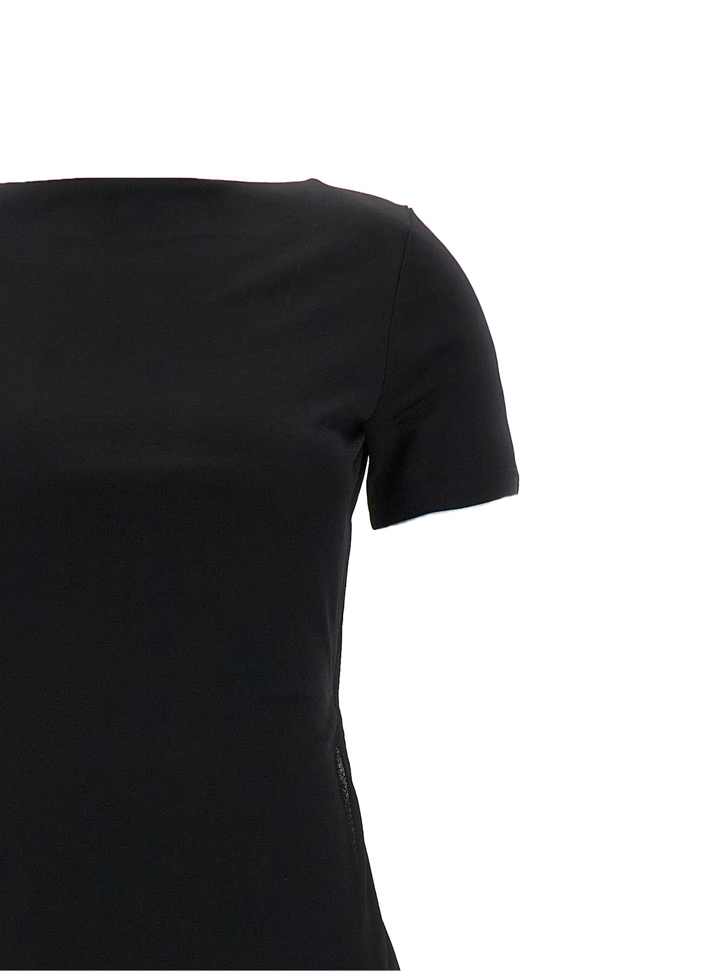 Jacquemus La Robe Sole Dress — Black Jersey Dress