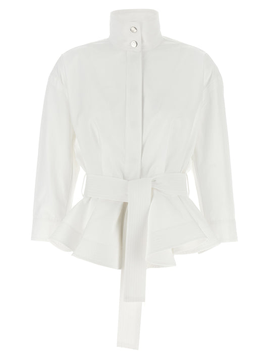 Jacquemus La Veste Cabana Shirt — White Cotton Shirt