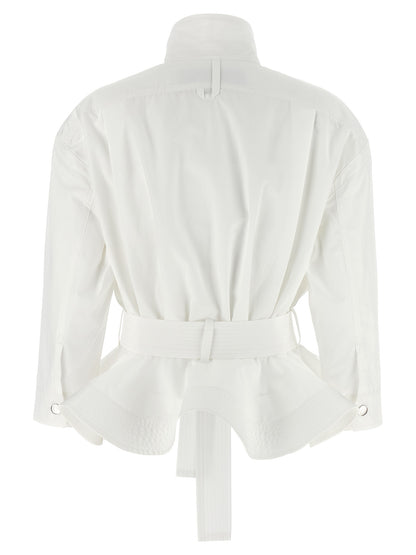 Jacquemus La Veste Cabana Shirt — White Cotton Shirt