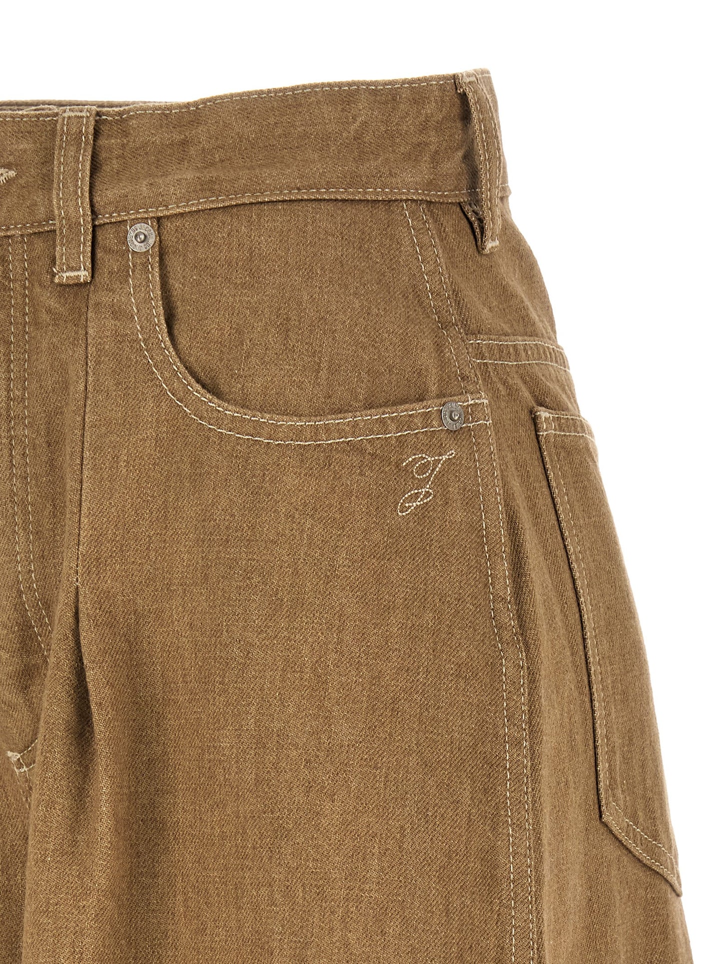 Jacquemus Jeans — Le De-nîmes Ovalo Wide-Leg