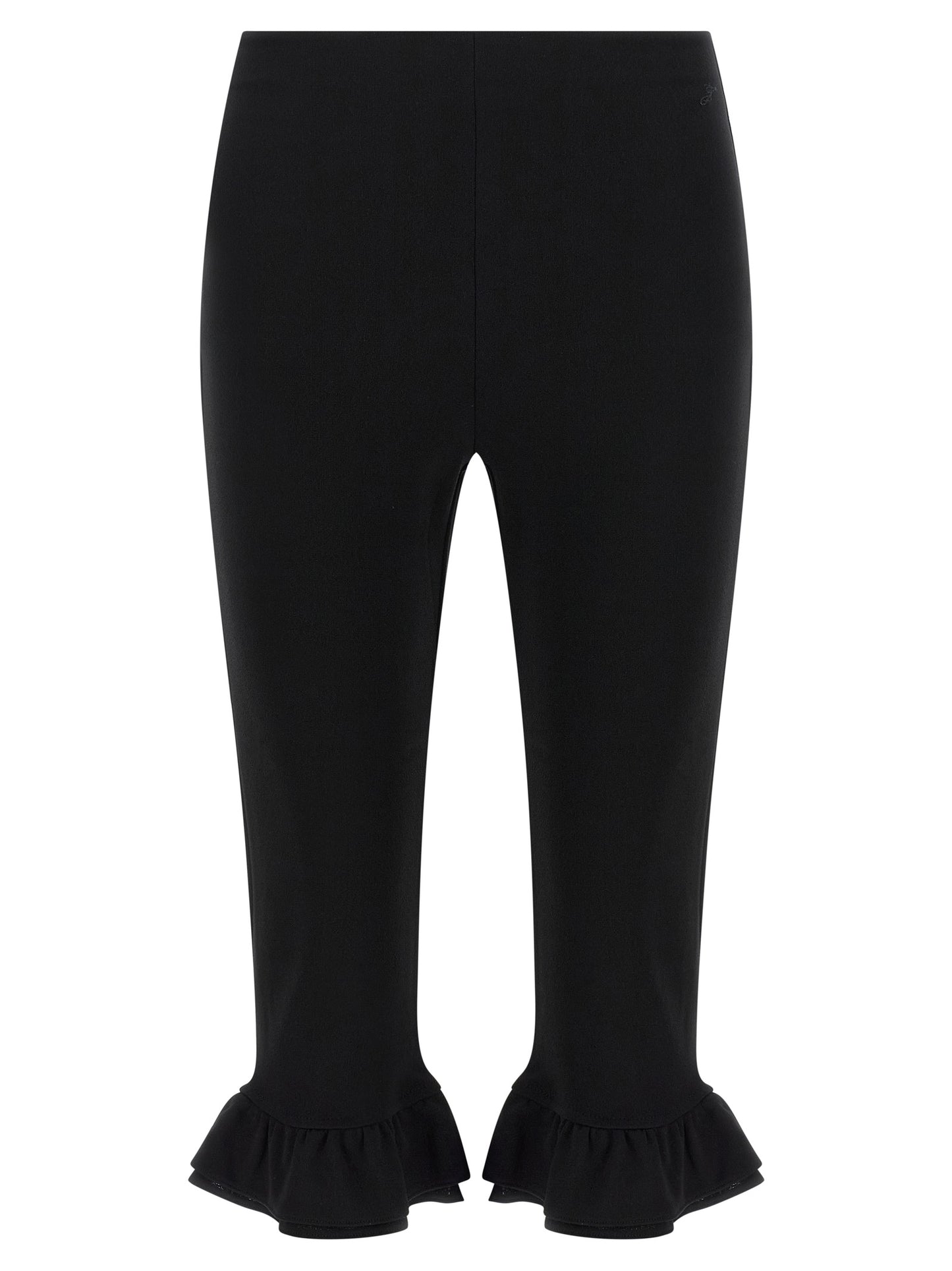 Jacquemus Le Bermuda Playa Shorts — Black Stretch Bermuda
