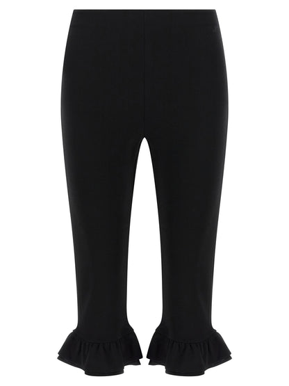 Jacquemus Le Bermuda Playa Shorts — Black Stretch Bermuda