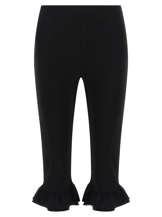 Jacquemus Le Bermuda Playa Shorts — Black Stretch Bermuda