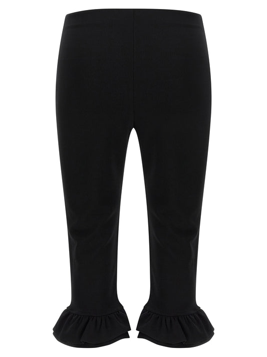 Jacquemus Le Bermuda Playa Shorts — Black Stretch Bermuda