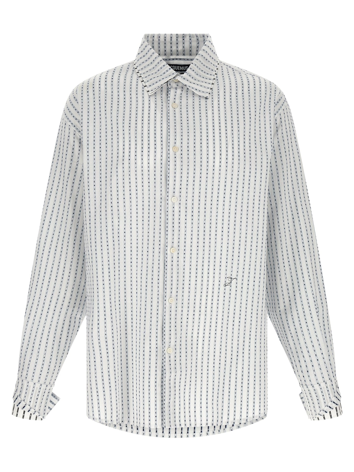 Jacquemus La Chemise Letro Shirt — Men's Striped Shirt