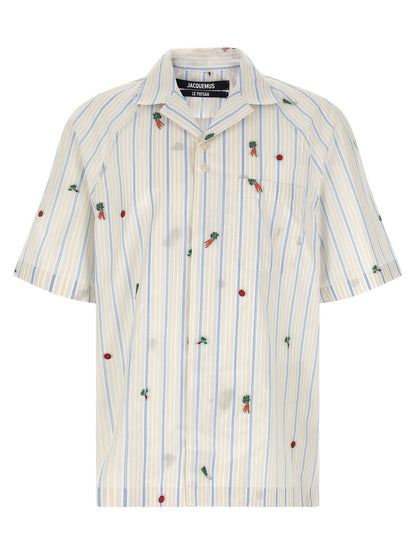 Jacquemus La Chemise Romarin Shirt – Relaxed Fit (Men)