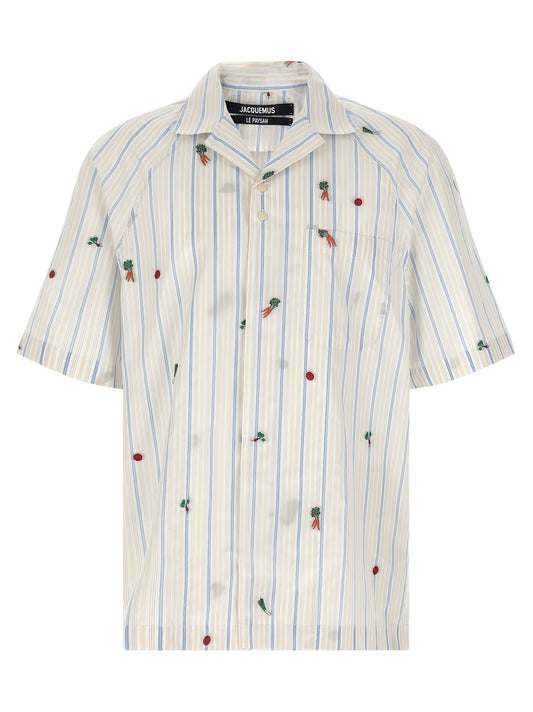 Jacquemus La Chemise Romarin Shirt – Relaxed Fit (Men)