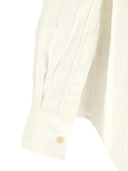 Jacquemus La Chemise Camargue Shirt — Oversized White