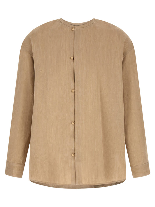 Jacquemus La Chemise Pastro Shirt — Oversized Linen Shirt