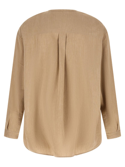 Jacquemus La Chemise Pastro Shirt — Oversized Linen Shirt