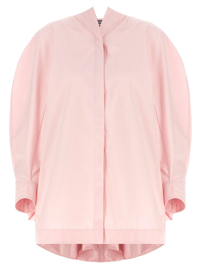 Jacquemus La Chemise Pittore Shirt — Pink Cotton Shirt