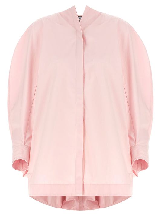 Jacquemus La Chemise Pittore Shirt — Pink Cotton Shirt