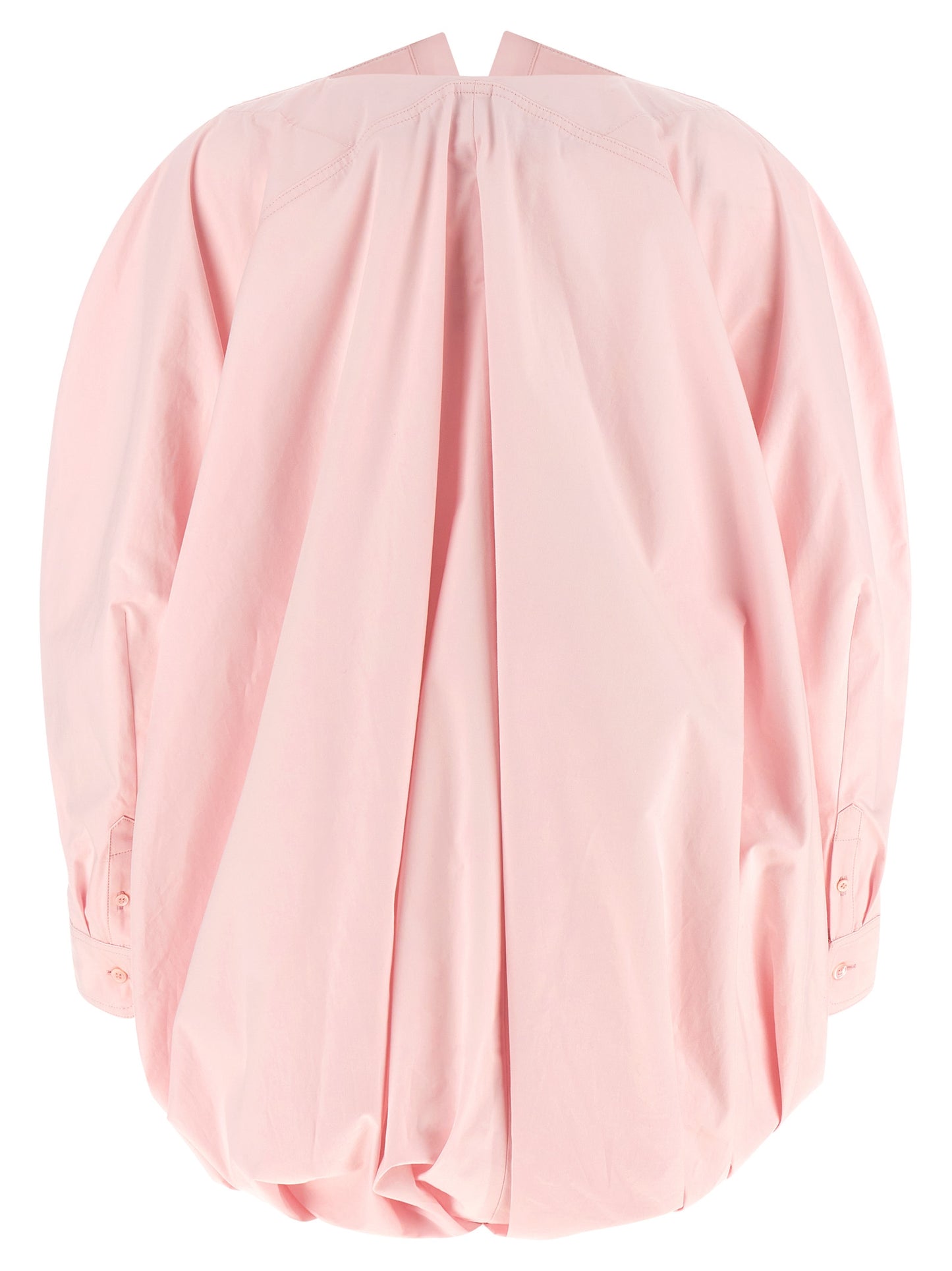 Jacquemus La Chemise Pittore Shirt — Pink Cotton Shirt